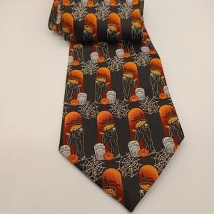 Halloween Neck Tie Witch's Brew